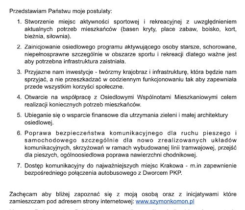 Cele wyborcze